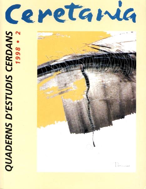 CERETANIA 1998/2. QUADERNS D'ESTUDIS CERDANS | CERE 2 | Llibreria La Puça | Llibreria online d'Andorra - Comprar llibres en català online - Llibres Andorra i Pirineu
