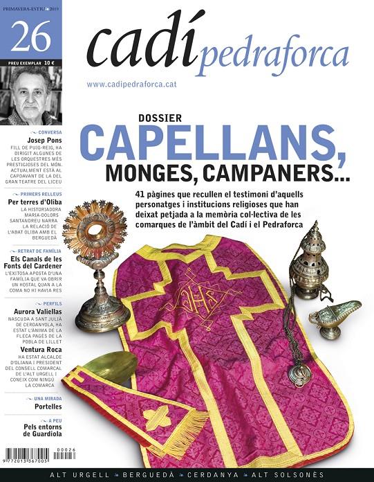 CADIPEDRAFORCA 26. CAPELLANS, MONGES, CAMPANERS | cadipedraforca26 | Llibreria La Puça | Llibreria online d'Andorra - Comprar llibres en català online - Llibres Andorra i Pirineu