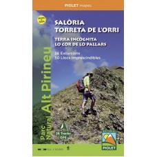 SALORIA TORRETA DE L'ORRI. MAPA 1:30000 | 9788494516924 | Llibreria La Puça | Llibreria online d'Andorra - Comprar llibres en català online - Llibres Andorra i Pirineu