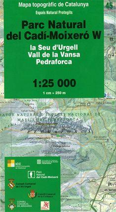 MAPA PARC NATURAL DEL CADI-MOIXERO W. 1:25.000 | 9788439397540 | Llibreria La Puça | Llibreria online d'Andorra - Comprar llibres en català online - Llibres Andorra i Pirineu