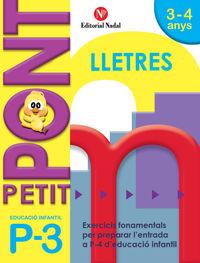 PETIT PONT - LLETRES | 9788478875436 | Llibreria La Puça | Llibreria online d'Andorra - Comprar llibres en català online - Llibres Andorra i Pirineu
