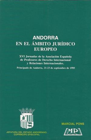 ANDORRA EN EL AMBITO JURIDICO EUROPEO | 9788472483750 | Llibreria La Puça | Llibreria online d'Arsèguel - Comprar llibres en català online - Llibres Andorra i Pirineu