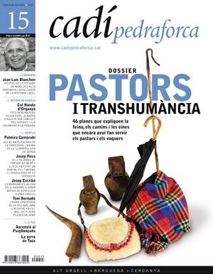 CADÍPEDRAFORCA 15. PASTORS I TRANSHUMÀNCIA  | cadipedraforca15 | Llibreria La Puça | Llibreria online d'Arsèguel - Comprar llibres en català online - Llibres Andorra i Pirineu