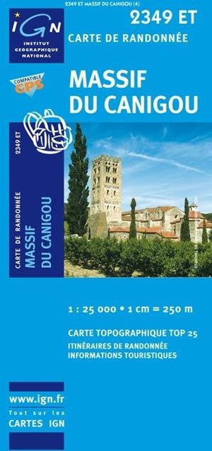 MASSIF DU CANIGOU 2349 ET 1: 25 000 | 9782758522478 | Llibreria La Puça | Llibreria online d'Arsèguel - Comprar llibres en català online - Llibres Andorra i Pirineu