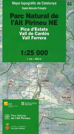 PARC NATURAL DE L'ALT PIRINEU 1: 25 000 | 9788439393610 | Llibreria La Puça | Llibreria online d'Arsèguel - Comprar llibres en català online - Llibres Andorra i Pirineu