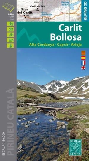 CARLIT BOLLOSA. MAPA 1:30.000  | 9788480908276 | Llibreria La Puça | Llibreria online d'Arsèguel - Comprar llibres en català online - Llibres Andorra i Pirineu