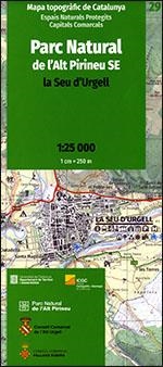 MAPA PARC NATURAL DE L'ALT PIRINEU SE 1:25.000 | 9788418199967 | Llibreria La Puça | Llibreria online d'Arsèguel - Comprar llibres en català online - Llibres Andorra i Pirineu