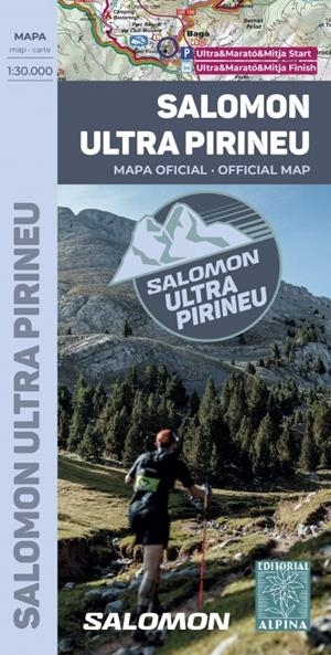 SALOMON ULTRA PIRINEU. MAPA OFICIAL 1:30.000 | 9788480907187 | Llibreria La Puça | Llibreria online d'Arsèguel - Comprar llibres en català online - Llibres Andorra i Pirineu