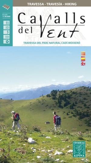 CAVALLS DE VENT. TRAVESSA. MAPA 1:30.000 | 9788480909334 | Llibreria La Puça | Llibreria online d'Arsèguel - Comprar llibres en català online - Llibres Andorra i Pirineu