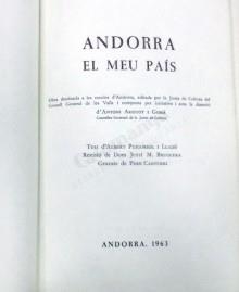 ANDORRA EL MEU PAÍS | 261501963 | ARISTOT GOMÀ, ANTONI | Llibreria La Puça | Llibreria online d'Arsèguel - Comprar llibres en català online - Llibres Andorra i Pirineu