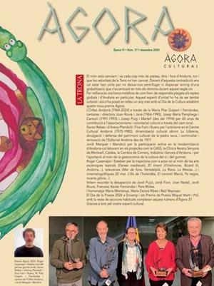 REVISTA ÀGORA CULTURAL 37 | AGORA37 | Llibreria La Puça | Llibreria online d'Arsèguel - Comprar llibres en català online - Llibres Andorra i Pirineu