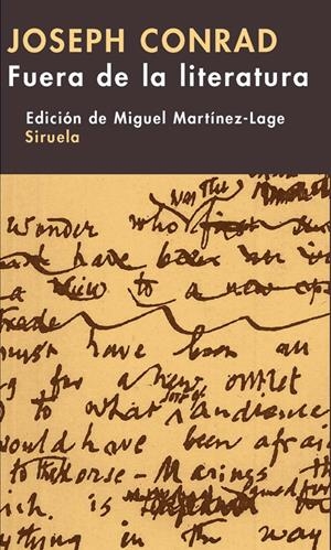FUERA DE LA LITERATURA | 9788498412598 | CONRAD,JOSEPH | Llibreria La Puça | Llibreria online d'Arsèguel - Comprar llibres en català online - Llibres Andorra i Pirineu