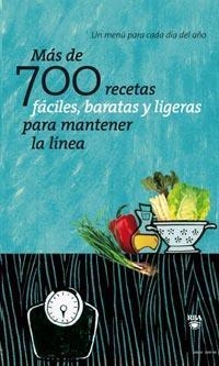 MAS DE 700 RECETAS FACILES,BARATAS Y LIGERAS PARA MANTENER L | 9788498678420 | VARIOS | Llibreria La Puça | Llibreria online d'Arsèguel - Comprar llibres en català online - Llibres Andorra i Pirineu