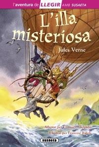 ILLA MISTERIOSA, L' | 9788467724851 | VERNE, JULES DELGADO, CONSUELO (ADAPTACIÓ) | Llibreria La Puça | Llibreria online d'Arsèguel - Comprar llibres en català online - Llibres Andorra i Pirineu