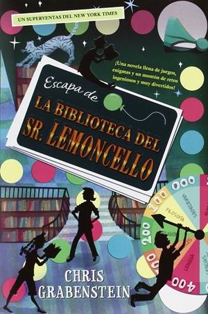 ESCAPA DE LA BIBLIOTECA DEL SR. LEMONCELLO | 9788415709497 | GRABENSTEIN, CHRIS | Llibreria La Puça | Llibreria online d'Arsèguel - Comprar llibres en català online - Llibres Andorra i Pirineu