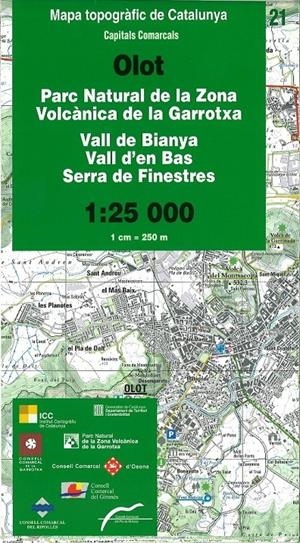 OLOT. PARC NATURAL DE LA ZONA VOLCÀNICA DE LA GARROTXA | 9788439390053 | Llibreria La Puça | Llibreria online d'Arsèguel - Comprar llibres en català online - Llibres Andorra i Pirineu