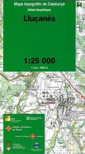 LLUÇANÈS. 1: 25 000 | 9788439390503 | Llibreria La Puça | Llibreria online d'Arsèguel - Comprar llibres en català online - Llibres Andorra i Pirineu