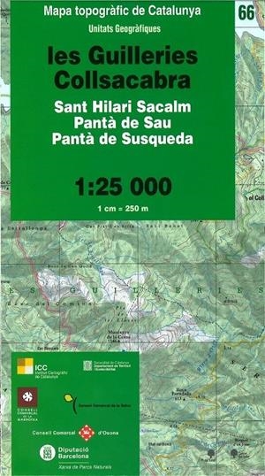 LES GUILLERIES. COLLSACABRA 1: 25 000 | 9788439390770 | Llibreria La Puça | Llibreria online d'Arsèguel - Comprar llibres en català online - Llibres Andorra i Pirineu