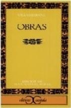 OBRAS | 9788470390913 | VILLAMEDIANA | Llibreria La Puça | Llibreria online d'Arsèguel - Comprar llibres en català online - Llibres Andorra i Pirineu