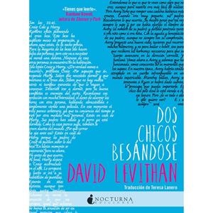 DOS CHICOS BESÁNDOSE | 9788494527753 | LEVITHAN, DAVID | Llibreria La Puça | Llibreria online d'Arsèguel - Comprar llibres en català online - Llibres Andorra i Pirineu