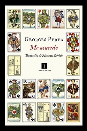 ME ACUERDO | 9788416542741 | PEREC, GEORGES | Llibreria La Puça | Llibreria online d'Arsèguel - Comprar llibres en català online - Llibres Andorra i Pirineu