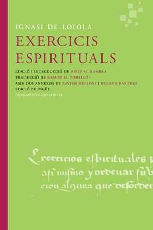 EXERCICIS ESPIRITUALS | 9788415518600 | LOIOLA, IGNASI DE | Llibreria La Puça | Llibreria online d'Arsèguel - Comprar llibres en català online - Llibres Andorra i Pirineu