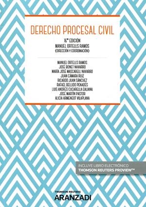 DERECHO PROCESAL CIVIL 16ª ED. | 9788491771500 | Llibreria La Puça | Llibreria online d'Arsèguel - Comprar llibres en català online - Llibres Andorra i Pirineu