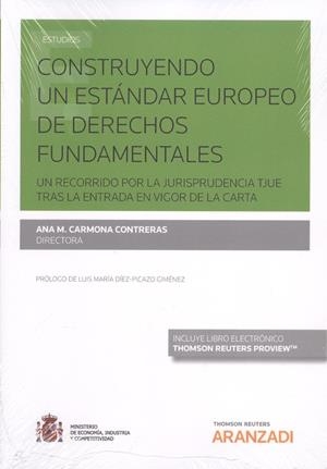 CONSTRUYENDO UN ESTÁNDAR EUROPEO DE DERECHOS FUNDAMENTALES | 9788491778066 | CARMONA CONTRERAS, ANA M. | Llibreria La Puça | Llibreria online d'Arsèguel - Comprar llibres en català online - Llibres Andorra i Pirineu