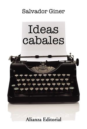 IDEAS CABALES | 9788491810711 | GINER, SALVADOR | Llibreria La Puça | Llibreria online d'Arsèguel - Comprar llibres en català online - Llibres Andorra i Pirineu