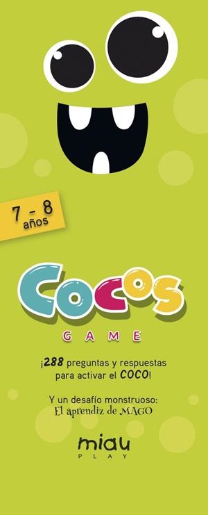 COCOS GAME 7-8 AÑOS | 9788416082216 | OROZCO, MARÍA JOSÉ / RAMOS, ÁNGEL MANUEL / RODRÍGUEZ, CARLOS MIGUEL / JIMÉNEZ DUARTE, LIDIA | Llibreria La Puça | Llibreria online d'Arsèguel - Comprar llibres en català online - Llibres Andorra i Pirineu
