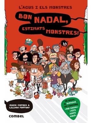 BON NADAL, ESTIMATS MONSTRES! | 9788491012900 | COPONS, JAUME | Llibreria La Puça | Llibreria online d'Arsèguel - Comprar llibres en català online - Llibres Andorra i Pirineu