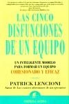 LAS CINCO DISFUNCIONES DE UN EQUIPO | 9788495787323 | LENCIONI, PATRICK | Llibreria La Puça | Llibreria online d'Arsèguel - Comprar llibres en català online - Llibres Andorra i Pirineu