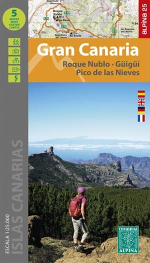 GRAN CANARIA. MAPA ESCALA 1:25.000 | 9788480908542 | VV.AA. | Llibreria La Puça | Llibreria online d'Arsèguel - Comprar llibres en català online - Llibres Andorra i Pirineu