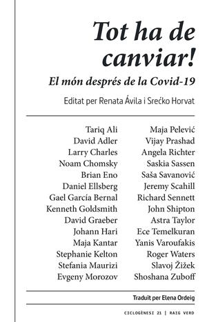 TOT HA DE CANVIAR! | 9788417925581 | ÁVILA RENATA / HORVAT SRÉCKO | Llibreria La Puça | Llibreria online d'Arsèguel - Comprar llibres en català online - Llibres Andorra i Pirineu