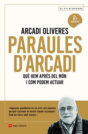 PARAULES D'ARCADI | 9788418197451 | OLIVERES BOADELLA , ARCADI | Llibreria La Puça | Llibreria online d'Arsèguel - Comprar llibres en català online - Llibres Andorra i Pirineu