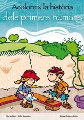 ACOLOREIX LA HISTÒRIA DELS PRIMERS HUMANS | 9788423207879 | Llibreria La Puça | Llibreria online d'Arsèguel - Comprar llibres en català online - Llibres Andorra i Pirineu