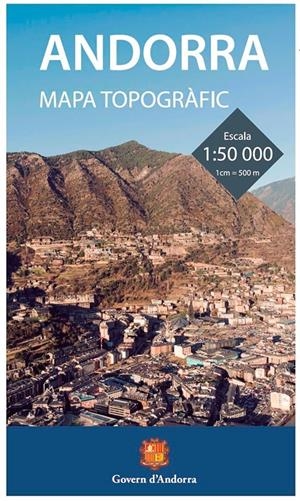 ANDORRA MAPA 1:50.000 | 9789992008898 | VV.AA. | Llibreria La Puça | Llibreria online d'Arsèguel - Comprar llibres en català online - Llibres Andorra i Pirineu