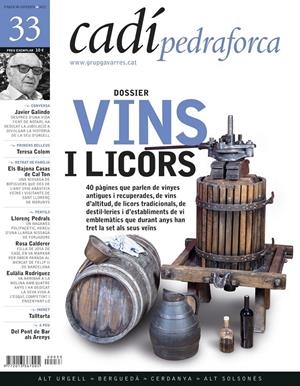 CADIPEDRAFORCA 33.  VINS I LICORS | CADIPEDRAFORCA33 | Llibreria La Puça | Llibreria online d'Arsèguel - Comprar llibres en català online - Llibres Andorra i Pirineu