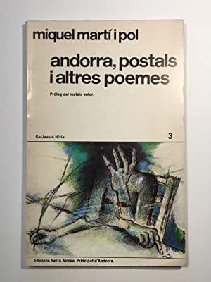 ANDORRA POSTALS I ALTRES POEMES | 10184 | MARTÍ POL, MIQUEL | Llibreria La Puça | Llibreria online d'Arsèguel - Comprar llibres en català online - Llibres Andorra i Pirineu