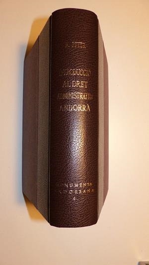 INTRODUCCIO AL DRET ADMINISTRATIU ANDORRA | ma4 | FITER VILAJOANA, RICARD | Llibreria La Puça | Llibreria online d'Arsèguel - Comprar llibres en català online - Llibres Andorra i Pirineu