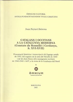 CATALANS I OCCITANS A LA CATALUNYA MODERNA II (COMTATS DE RO | 9788423206841 | PEYTAVI DEIXONA,JOAN | Llibreria La Puça | Llibreria online d'Arsèguel - Comprar llibres en català online - Llibres Andorra i Pirineu