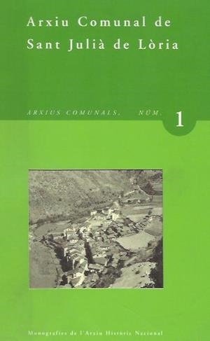 ARXIU COMUNAL DE SANT JULIA DE LORIA  | 9789992001424 | FANTOVA CENTELLES,Mª ANTONIA | Llibreria La Puça | Llibreria online d'Arsèguel - Comprar llibres en català online - Llibres Andorra i Pirineu