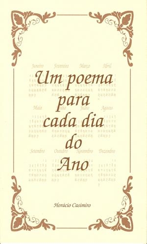UM POEMA PARA CADA DIA DO ANO | 9789992016312 | CASIMIRO,HORACIO | Llibreria La Puça | Llibreria online d'Arsèguel - Comprar llibres en català online - Llibres Andorra i Pirineu